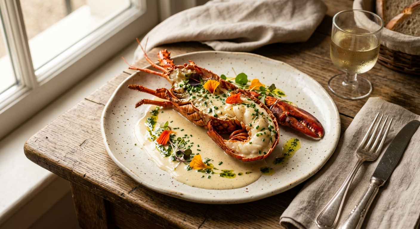 Langouste à la Vanille — Lobster in Vanilla Sauce — recipe by RecipeFiler