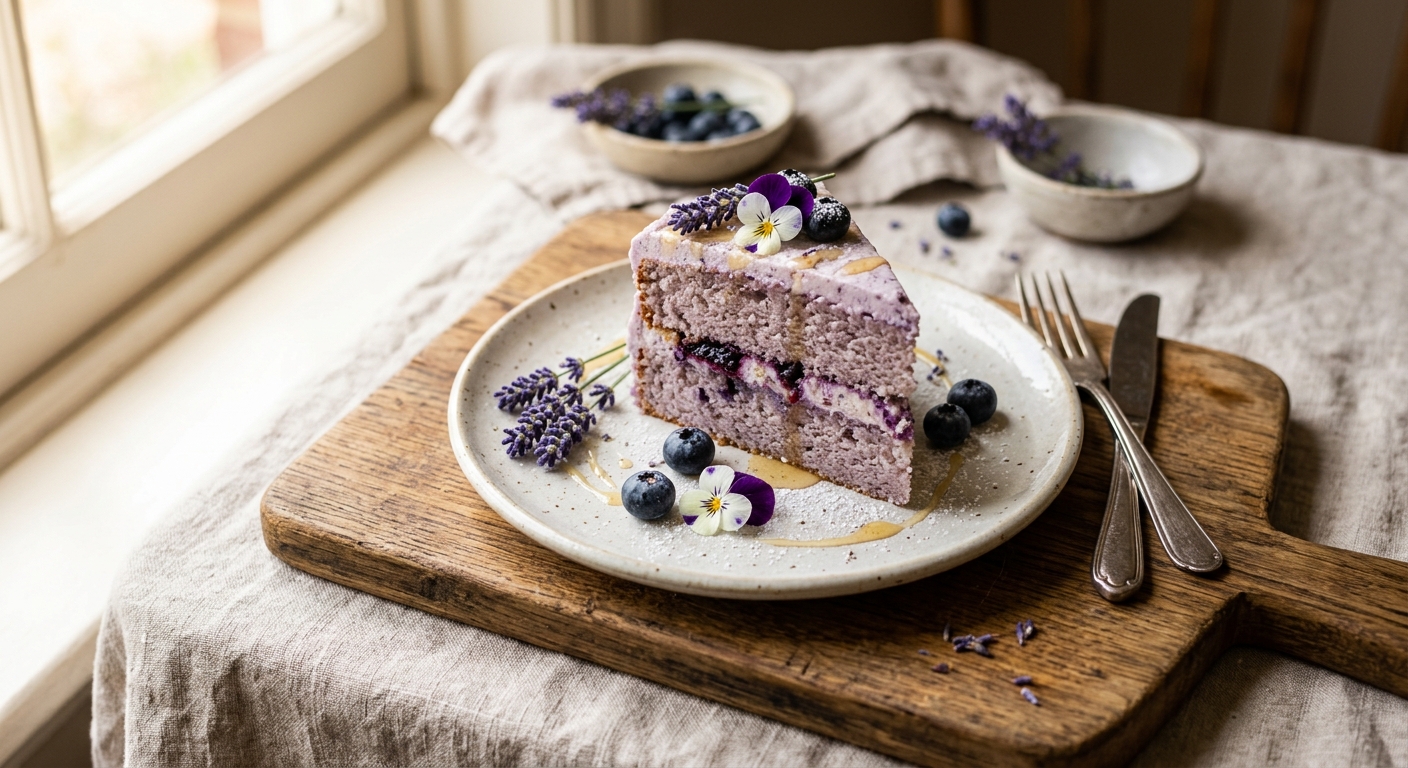 Lavender Cake — recipe by Instagram