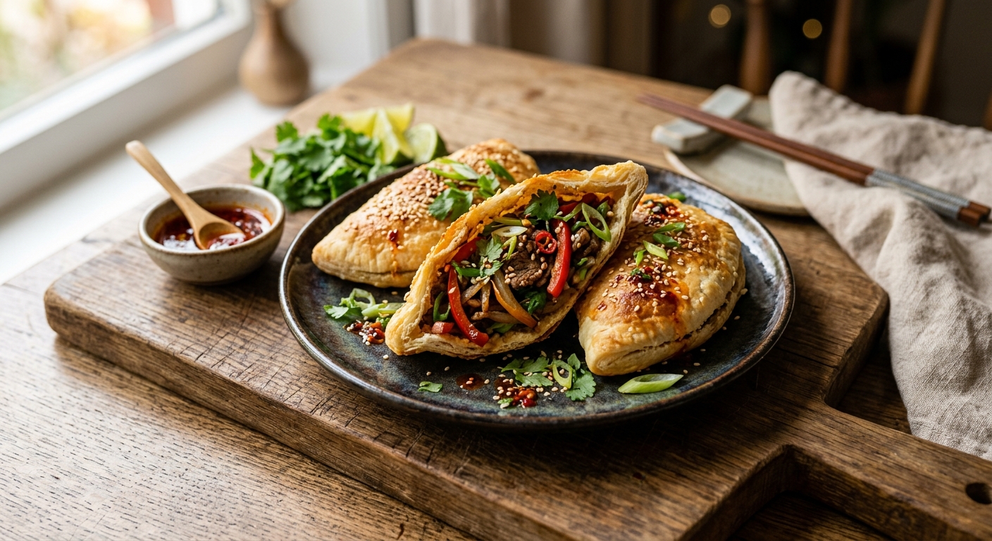 Chinese Pocket Bread — AI-generated headline for Instagram