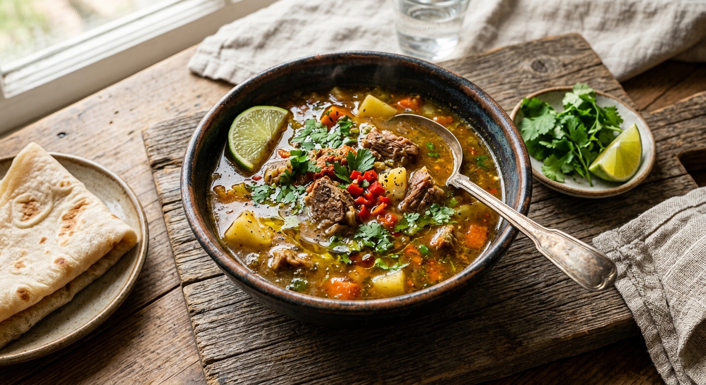 Maraq Fahfah — Djibouti Spiced Lamb Soup — recipe by RecipeFiler