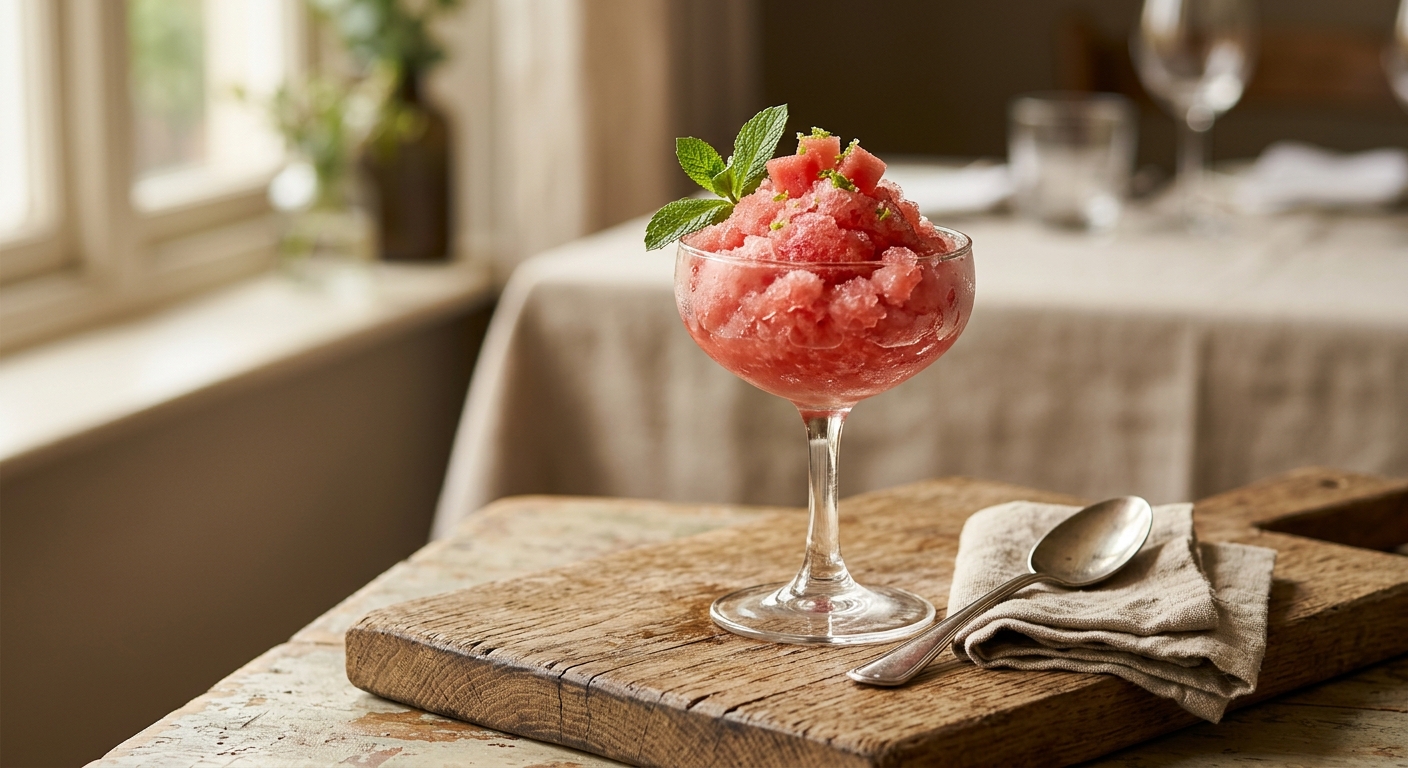 Watermelon Granita, Pamela Anderson Favourite — AI-generated headline for J_C