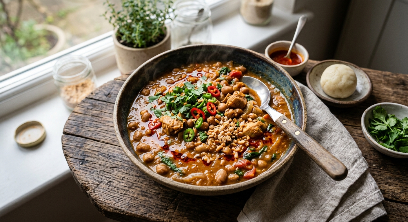 Bambara Groundnut Stew — recipe by RecipeFiler