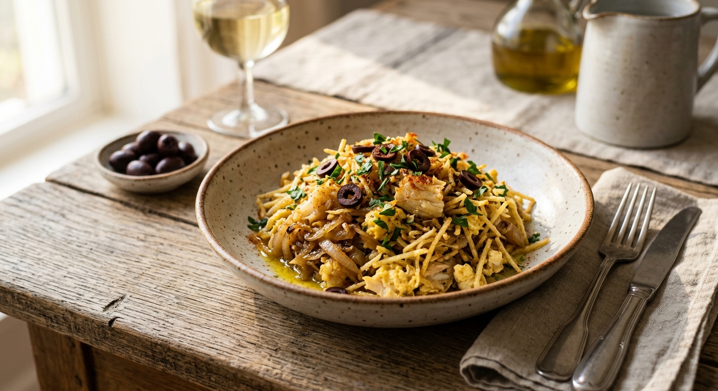 Bacalhau à Brás — AI-generated headline for RecipeFiler