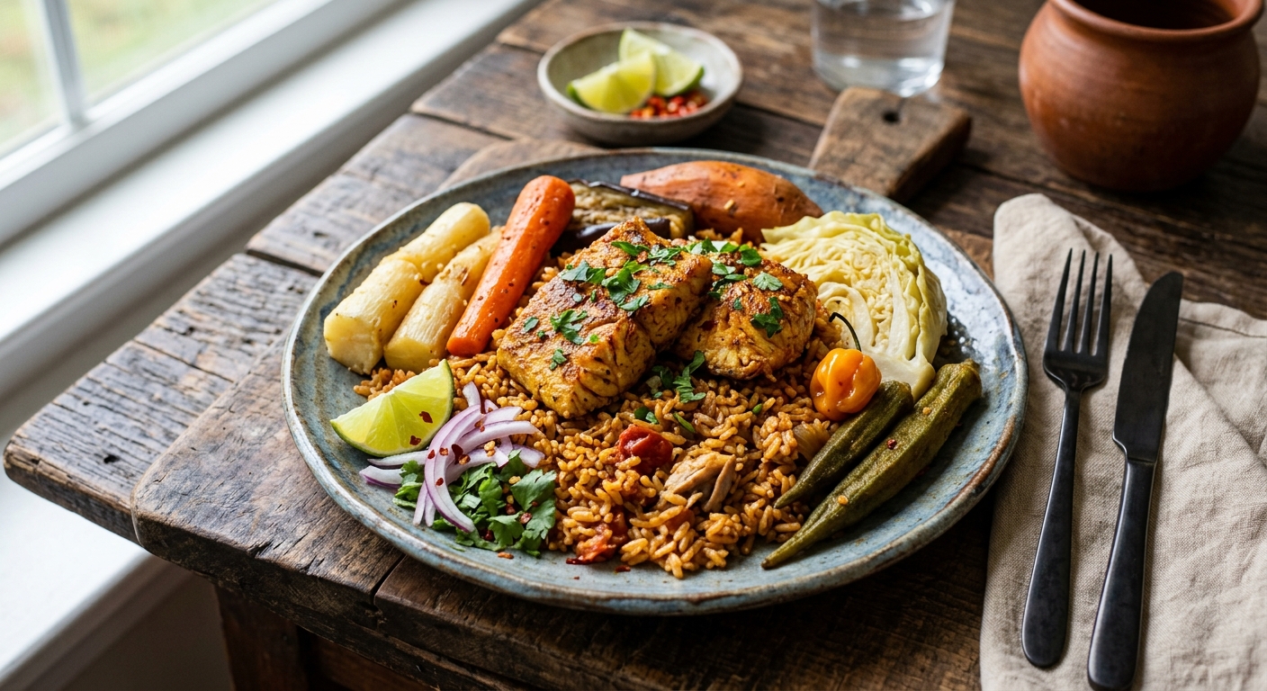 Thieboudienne — AI-generated headline for RecipeFiler