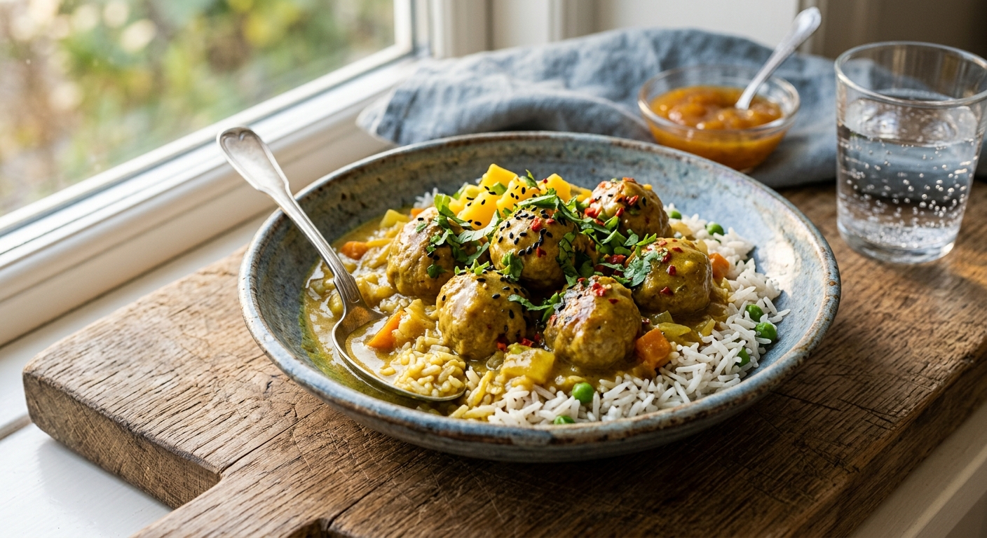 Boller i Karry — recipe by RecipeFiler
