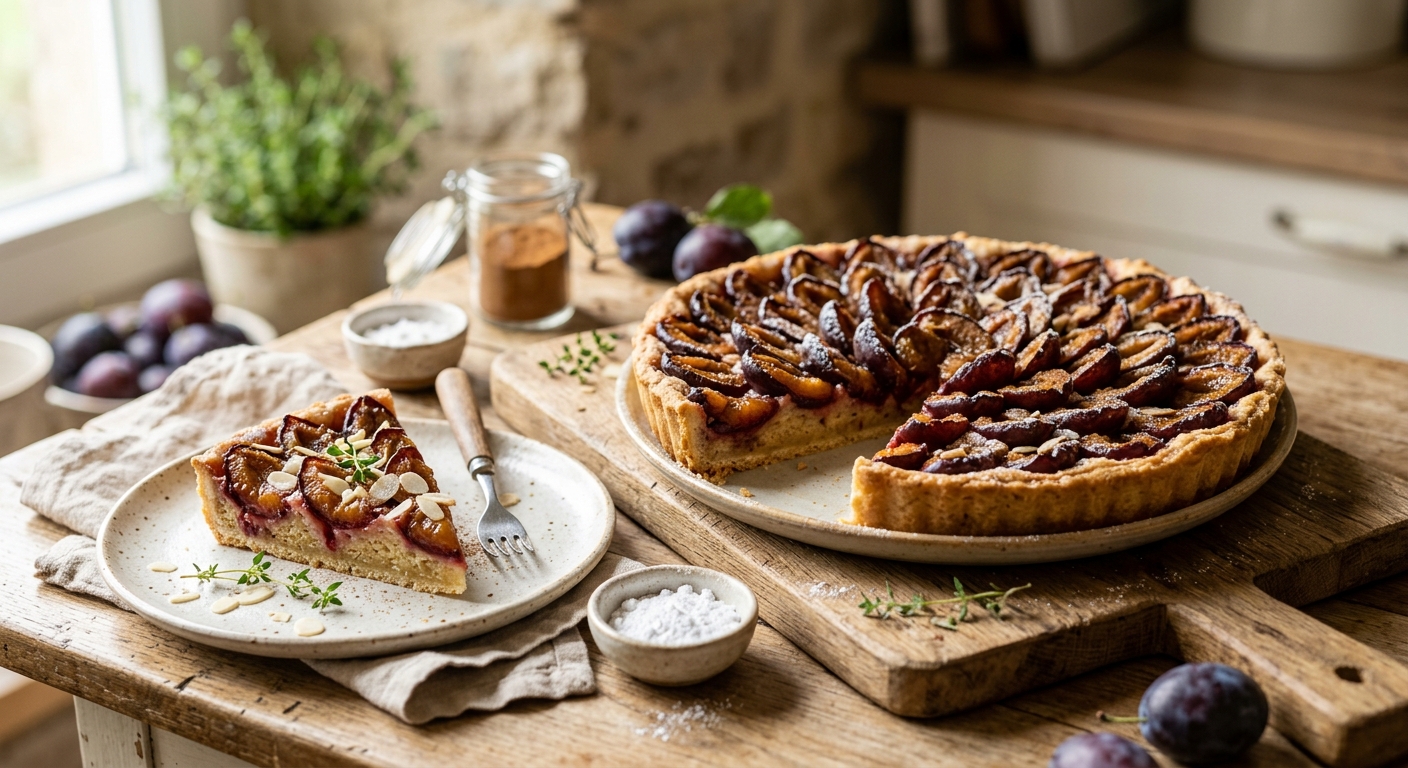 Quetschentaart — Luxembourgish Plum Tart — AI-generated headline for RecipeFiler