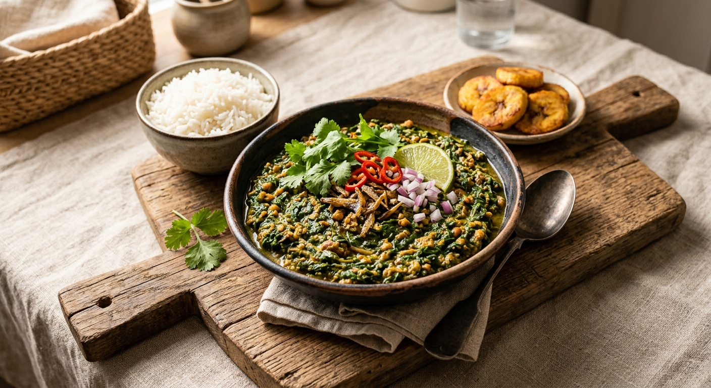Rwandan Isombe — AI-generated headline for RecipeFiler