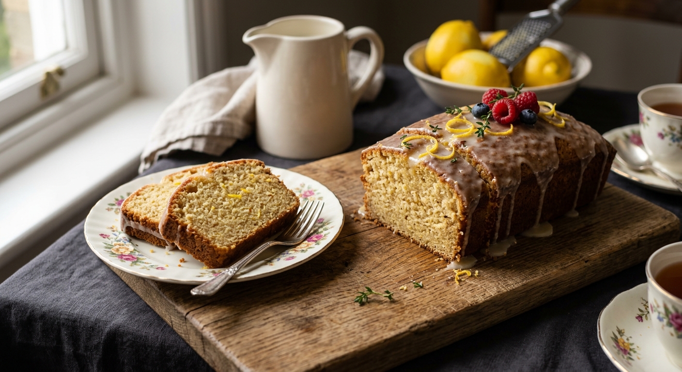 Lemon Drizzle Loaf — AI-generated headline for RecipeFiler