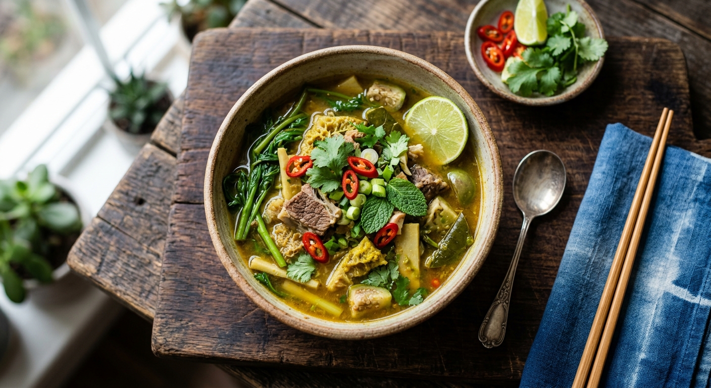 Samlor Machu Kreung — AI-generated headline for RecipeFiler