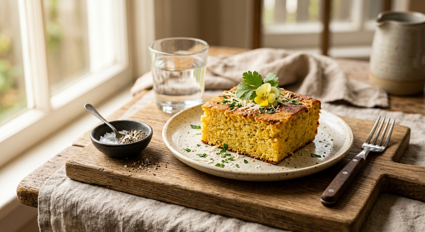 Sopa Paraguaya — AI-generated headline for RecipeFiler