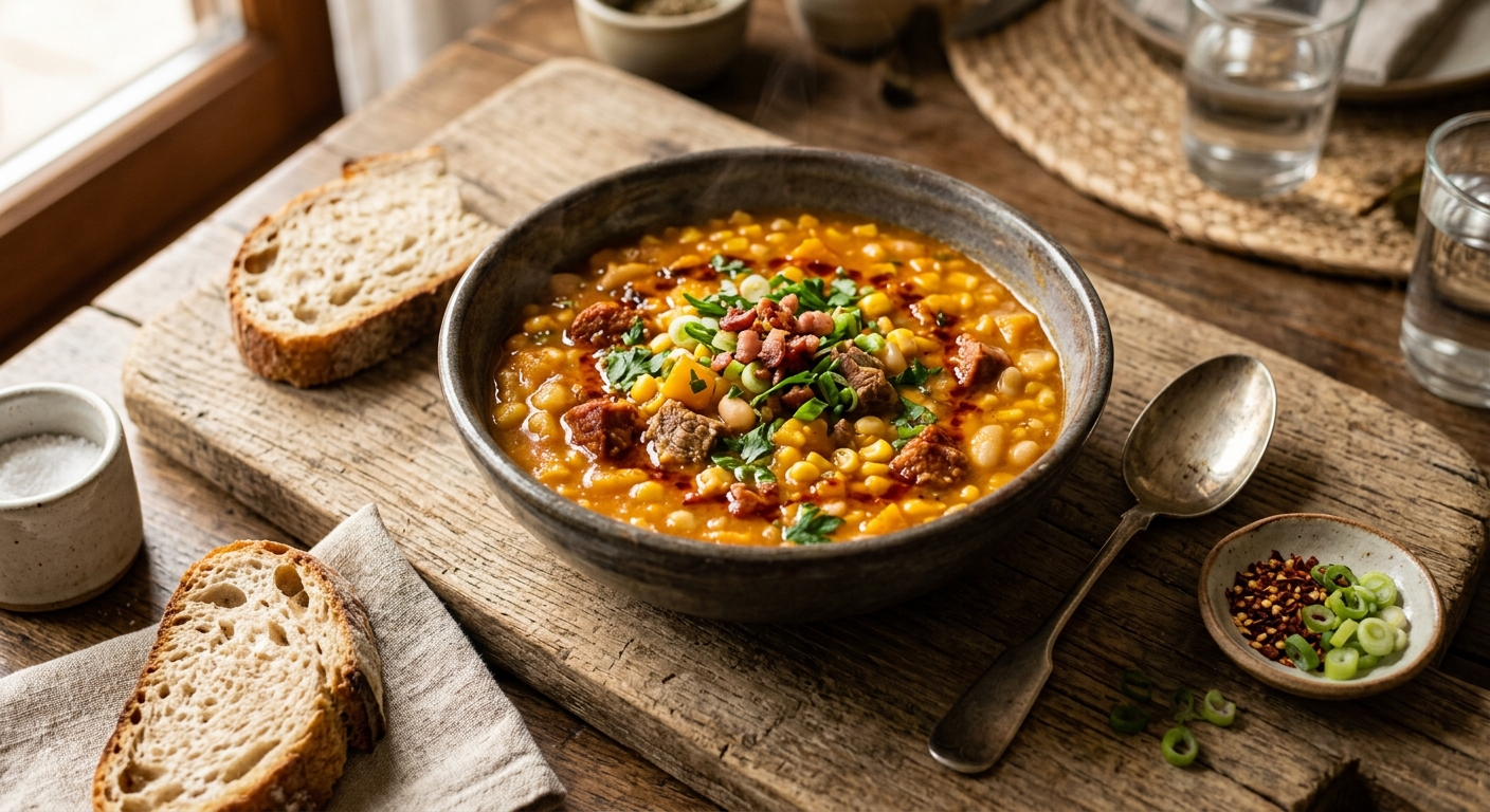 Locro — AI-generated headline for RecipeFiler