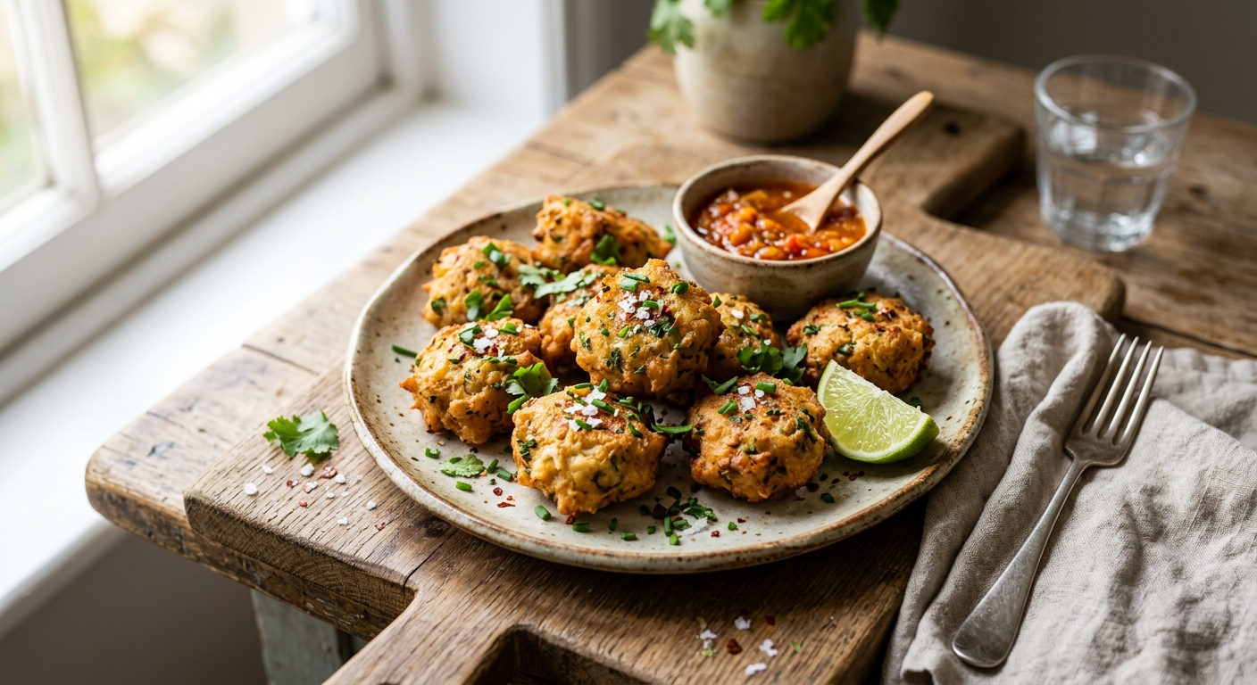 Accras de Morue — Saltfish Fritters — AI-generated headline for RecipeFiler