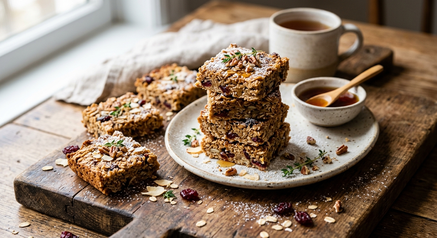 Canadian Oat and Maple Snack Squares — recipe by RecipeFiler