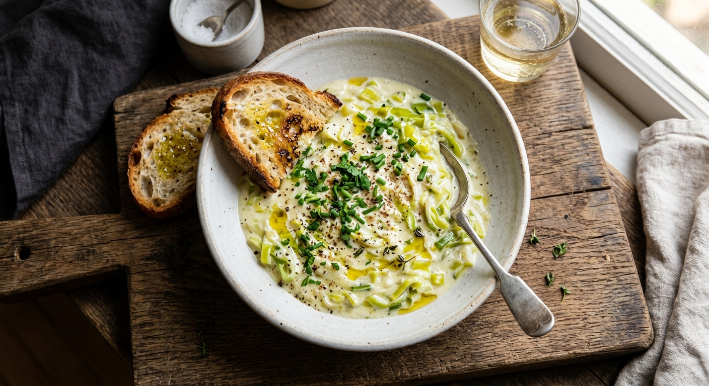 Classic French Creamy Leeks (Fondue de Poireaux) — recipe by J_C