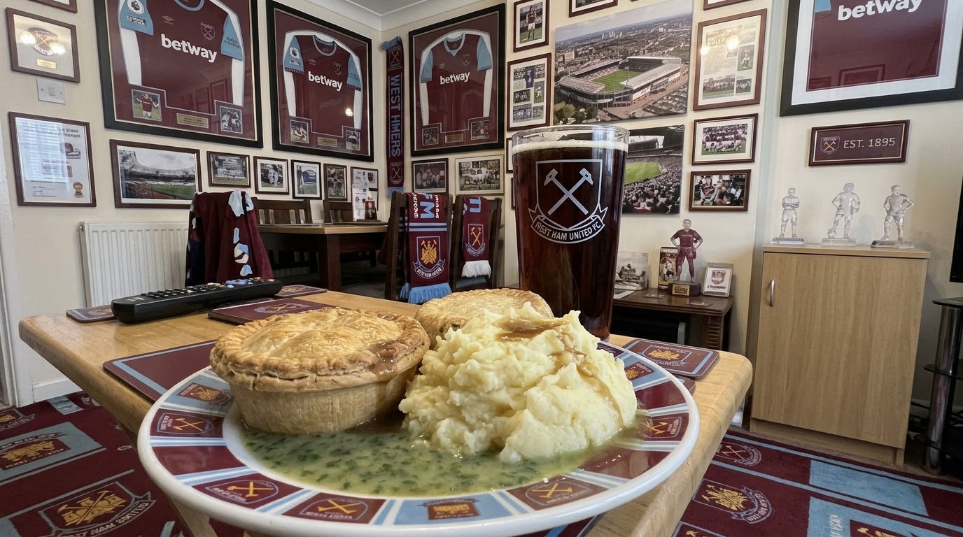 Pie and Mash with Parsley Liquor — recipe by ALLWHUFC