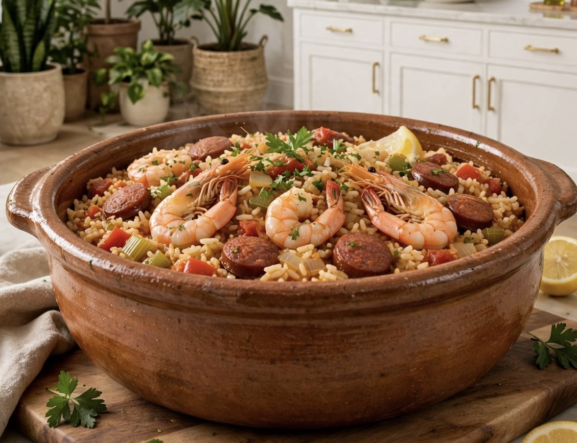 Jambalaya (Prawn & Chorizo) — recipe by KM
