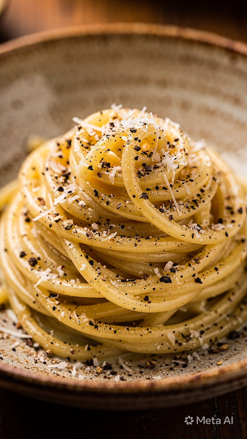Cacio e Pepe — Properly — recipe by cecilia