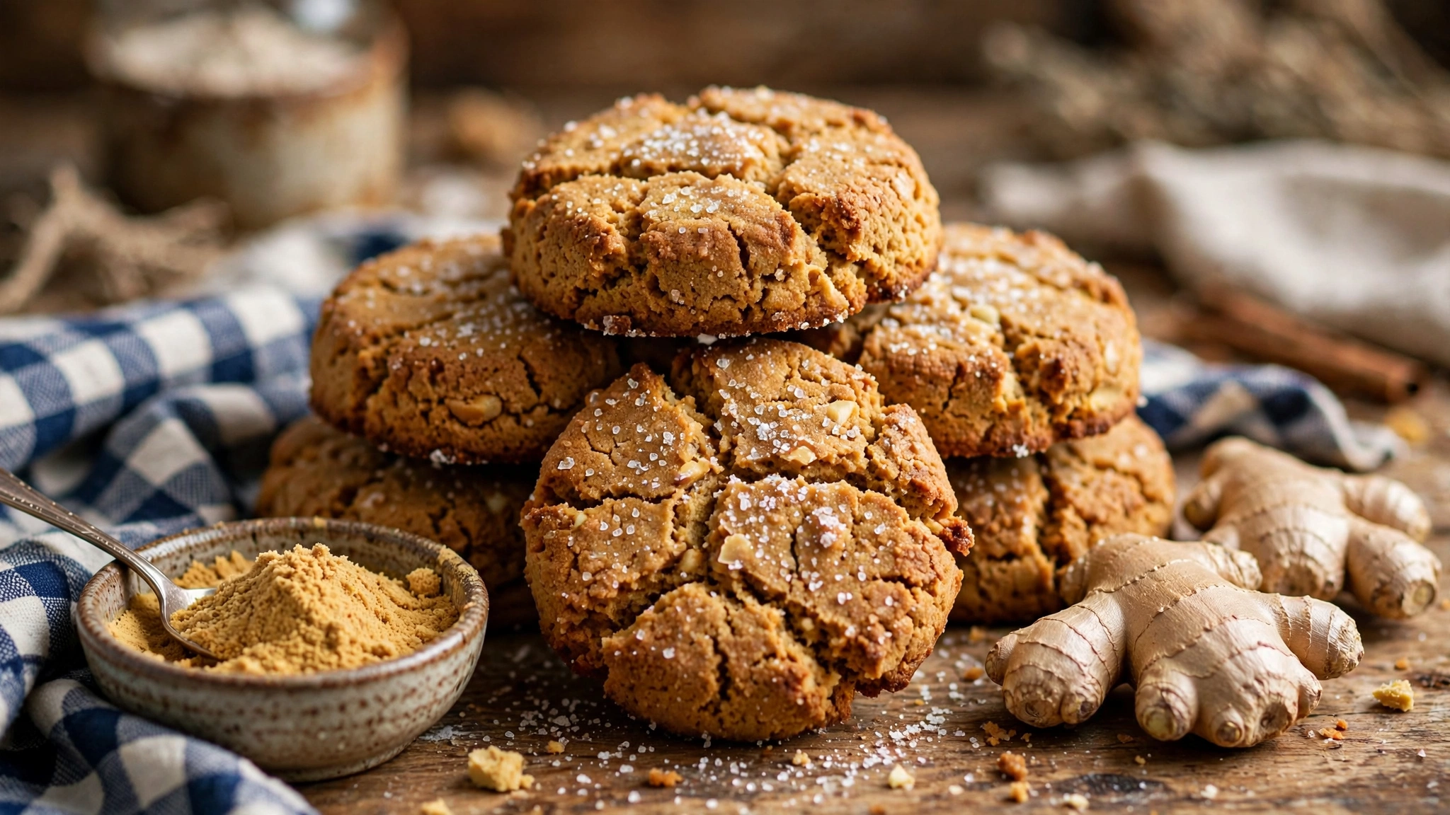 Classic Ginger Nut Biscuits — recipe by katplaystennis