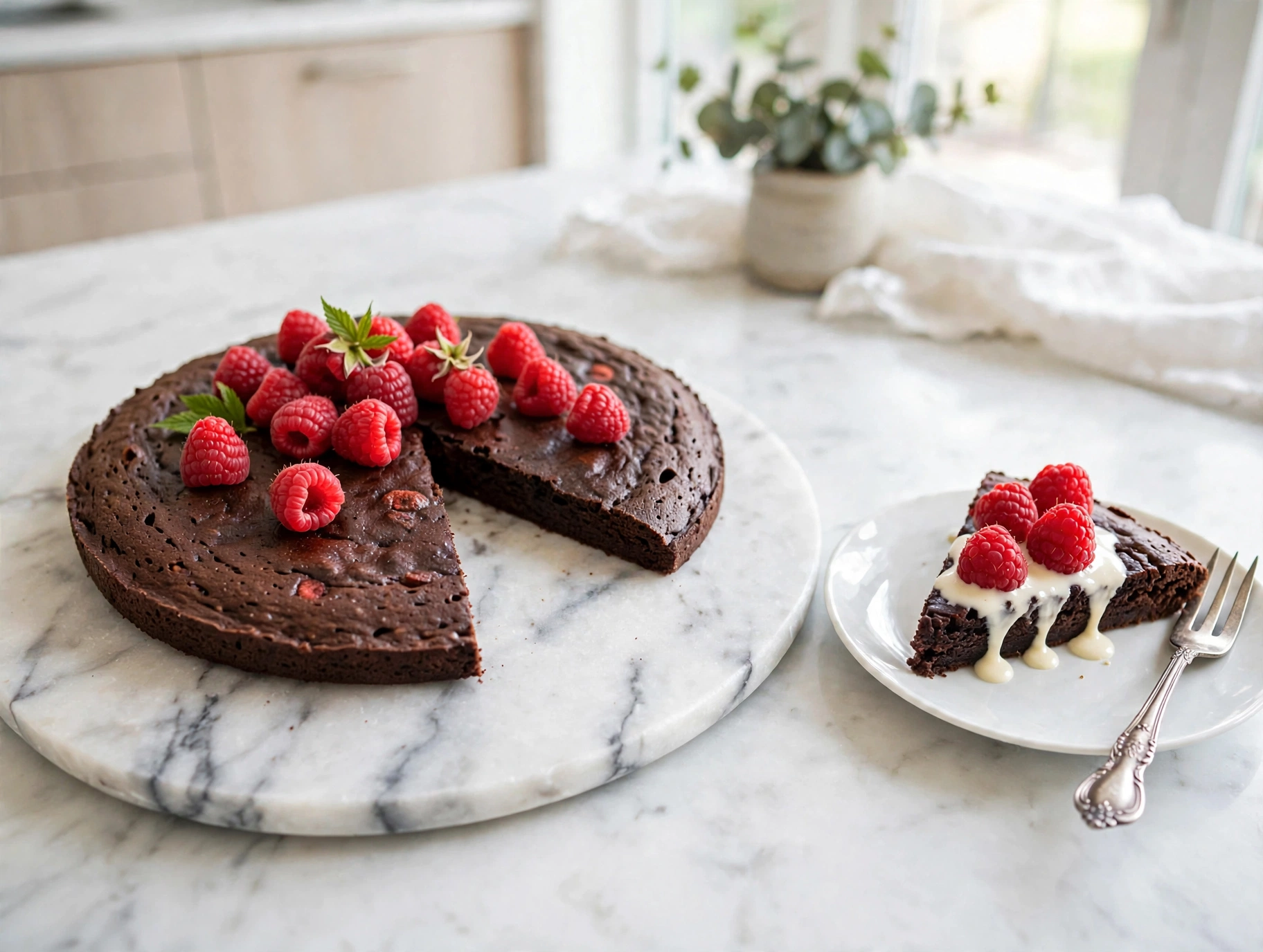 Whisky Brownie Cake — recipe by LM