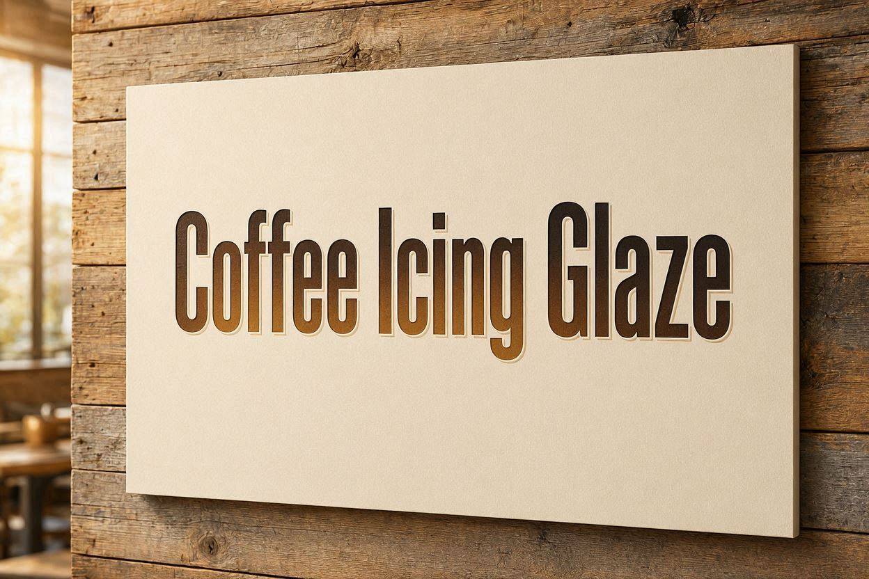 Coffee Icing Glaze — recipe by katplaystennis