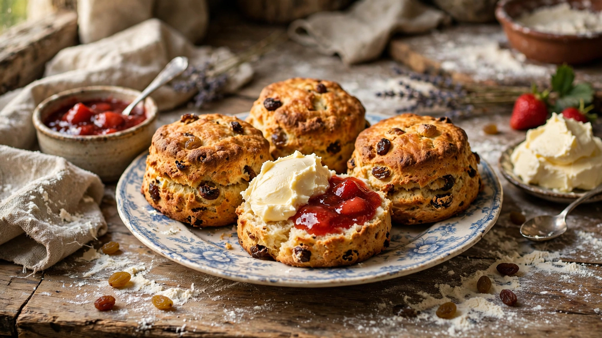 Traditional Fruit Scones — recipe by katplaystennis