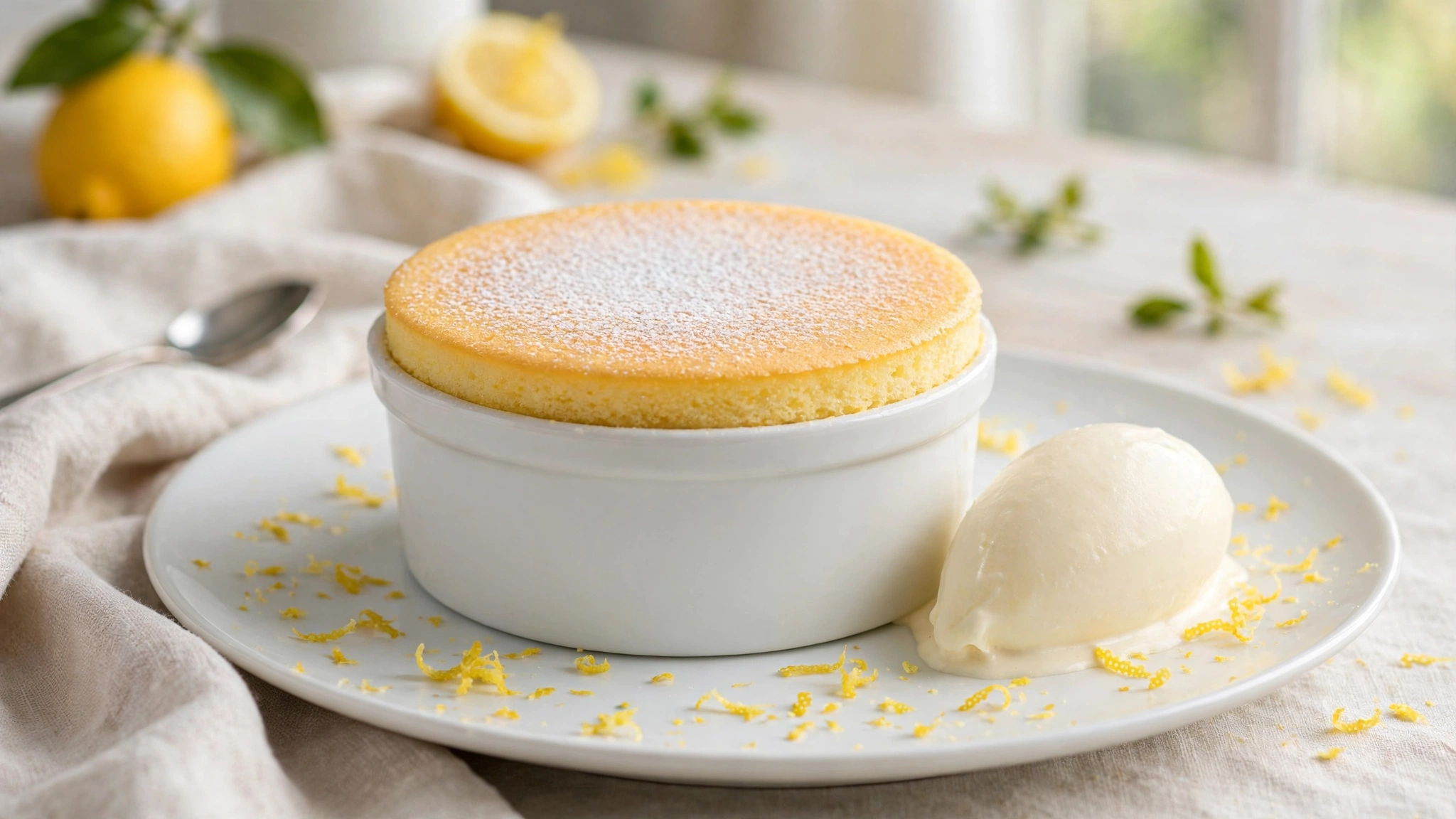 Lemon Self-Saucing Pudding — recipe by katplaystennis