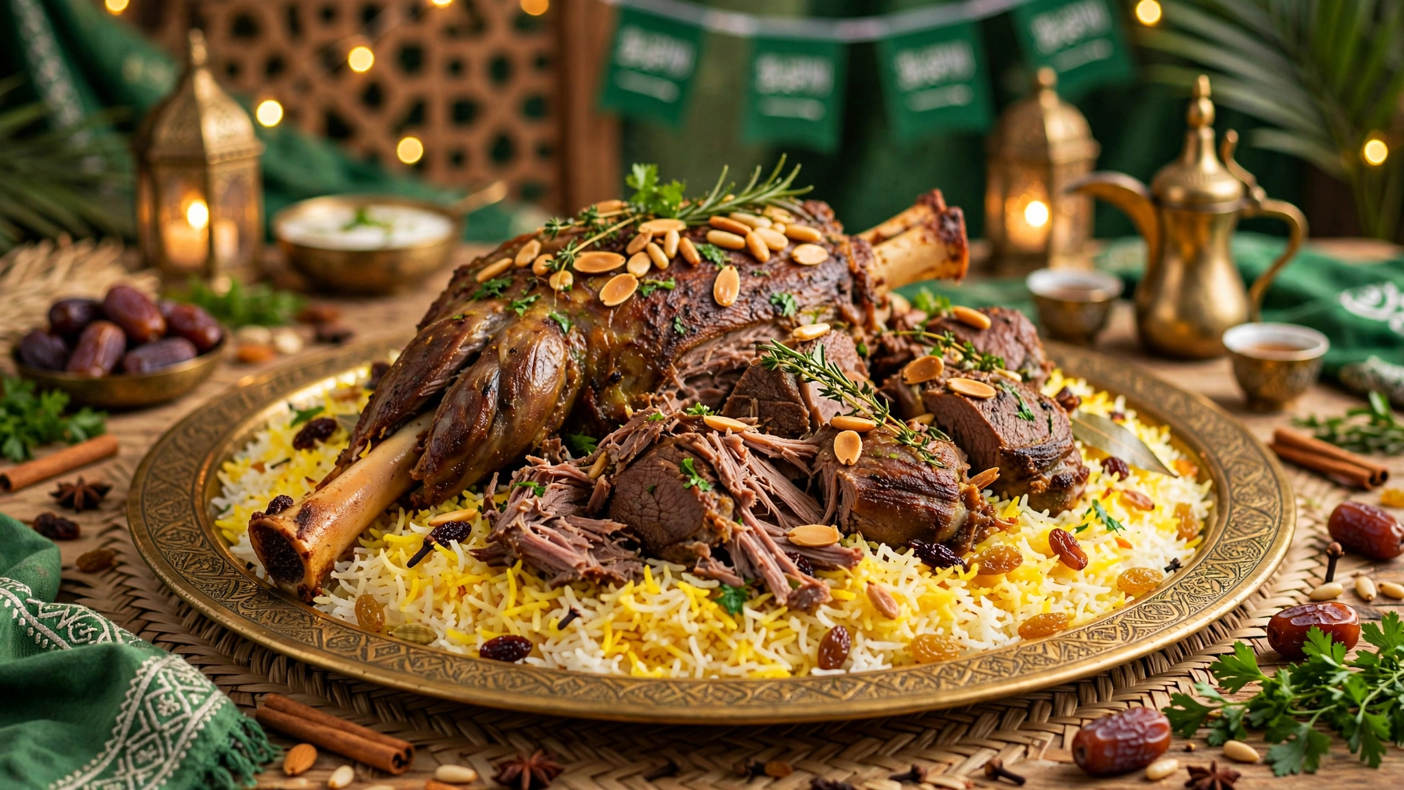 Al-Haneeth Al-Asiri — Slow-Roasted Lamb with Aromatic Rice — recipe by katplaystennis