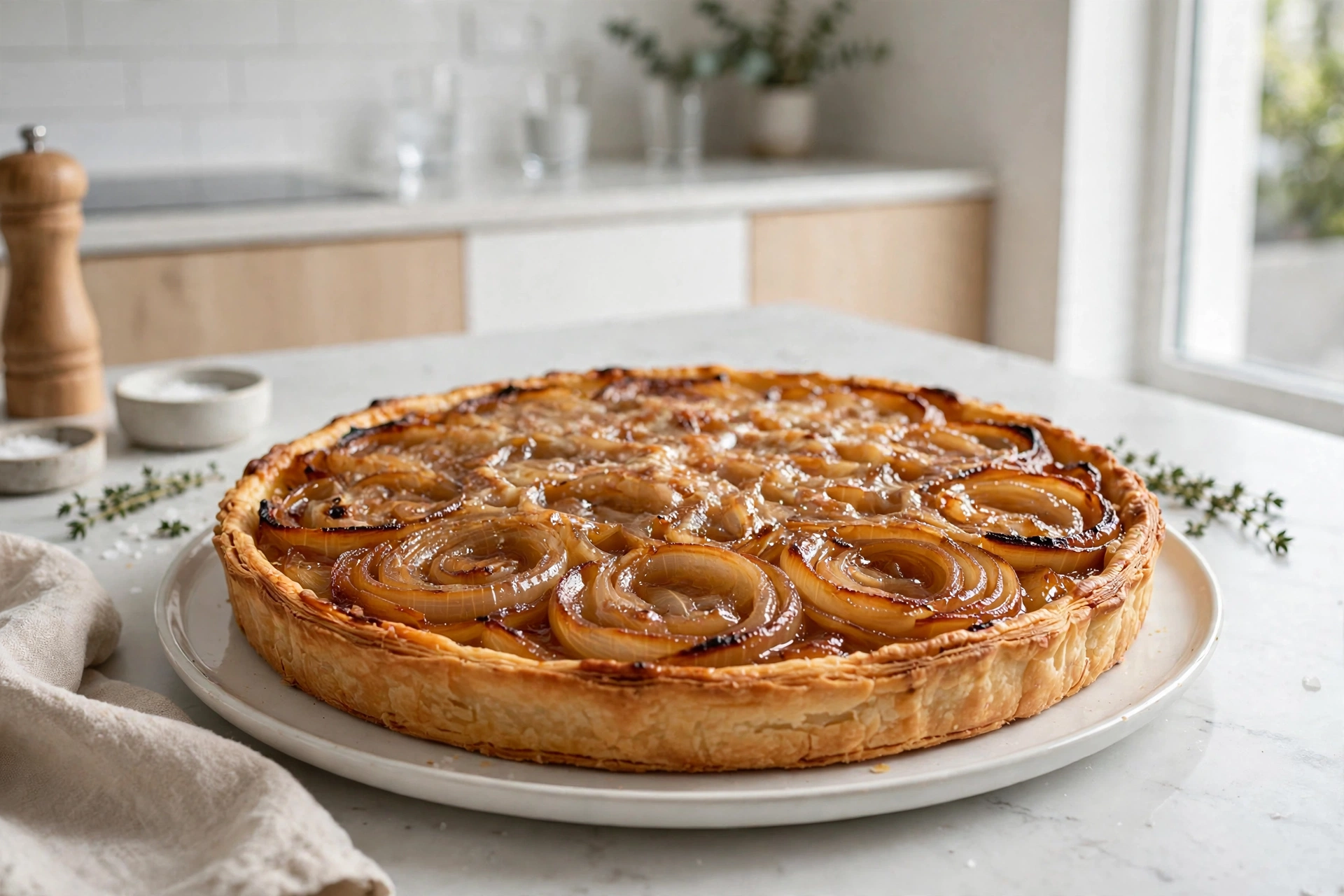 Caramelised French Onion Tart — recipe by katplaystennis