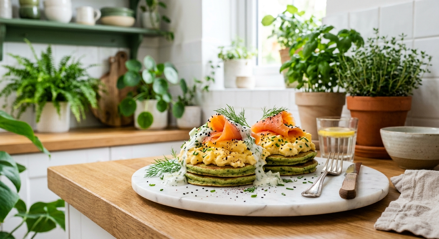 Matcha Drop Scones — recipe by KM