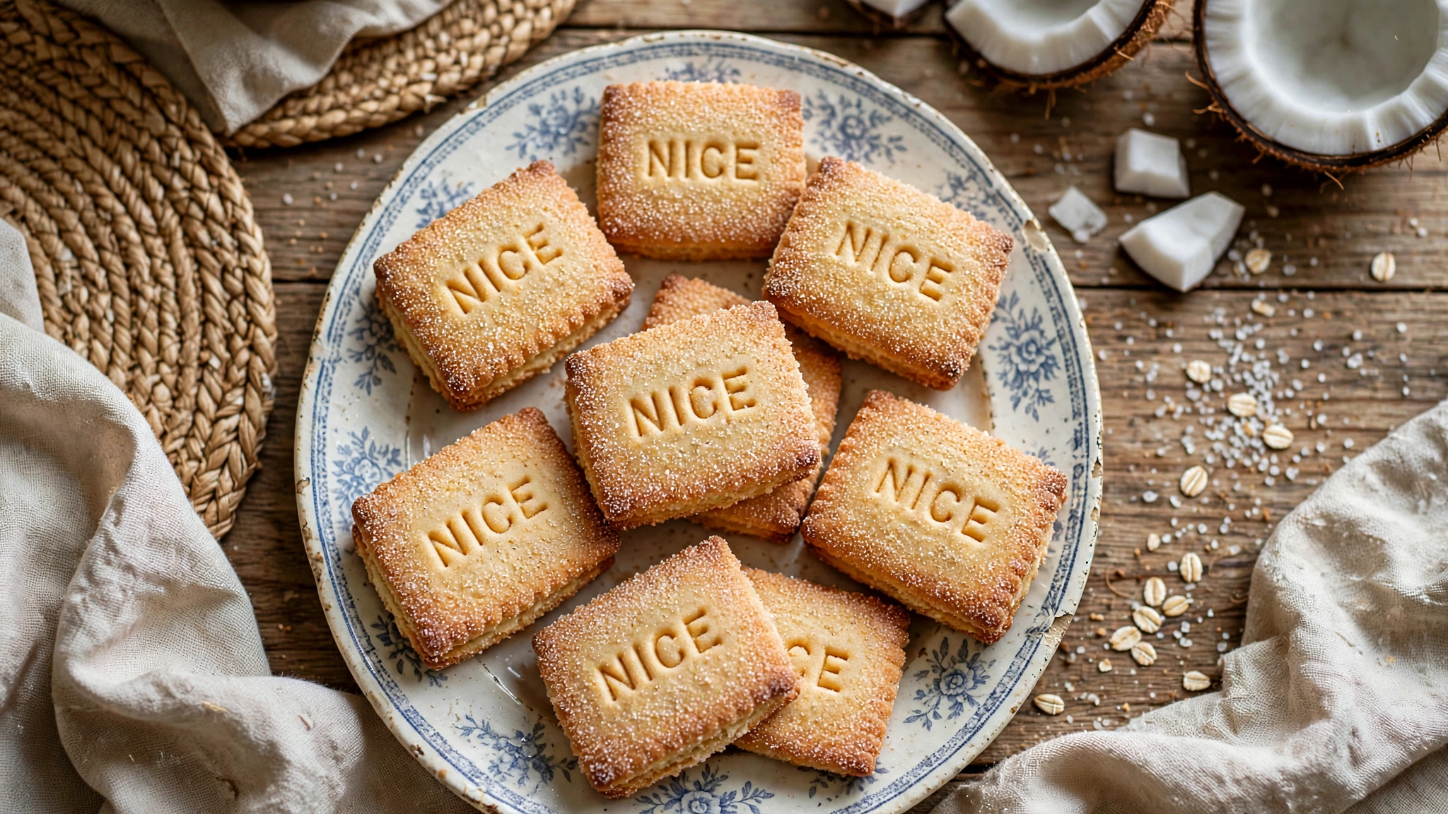 Classic British Nice Biscuits — recipe by katplaystennis