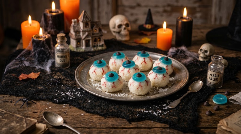 Coconut Ice Halloween Eyeballs — recipe by J_C