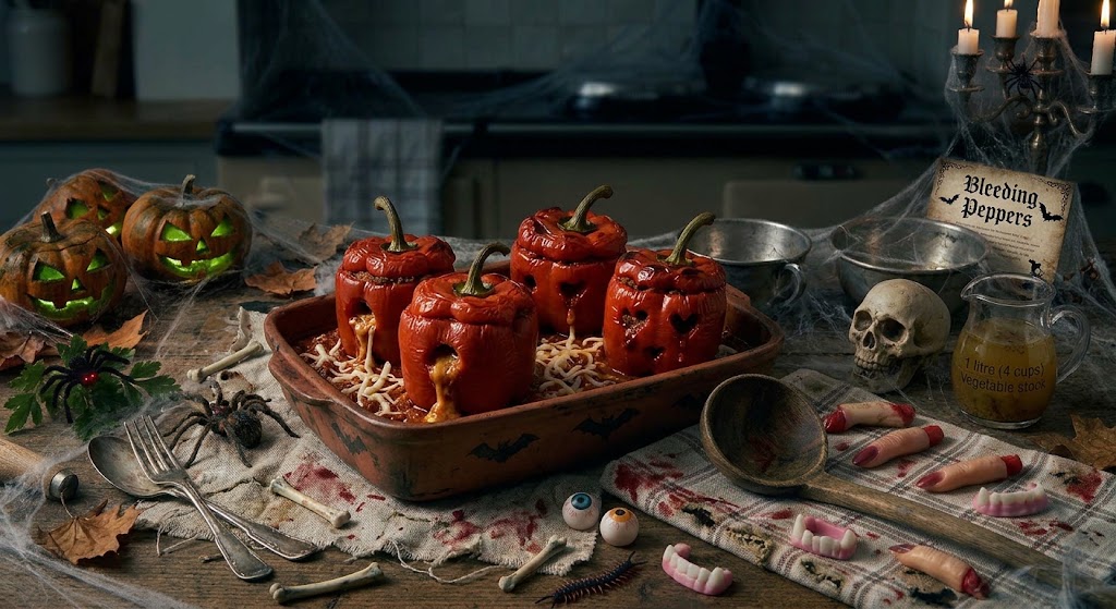 Bleeding Halloween Heart Peppers — recipe by J_C