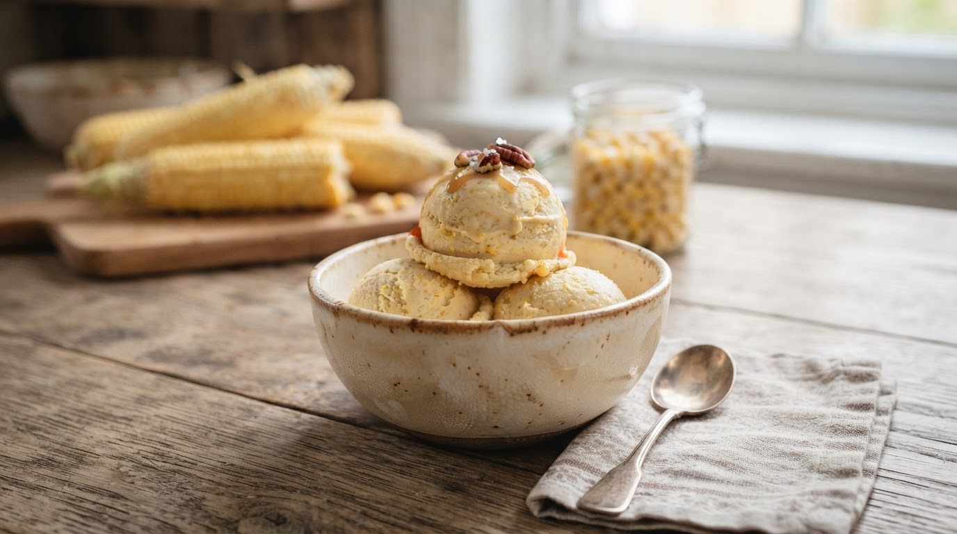 Sweetcorn Ice Cream — recipe by J_C
