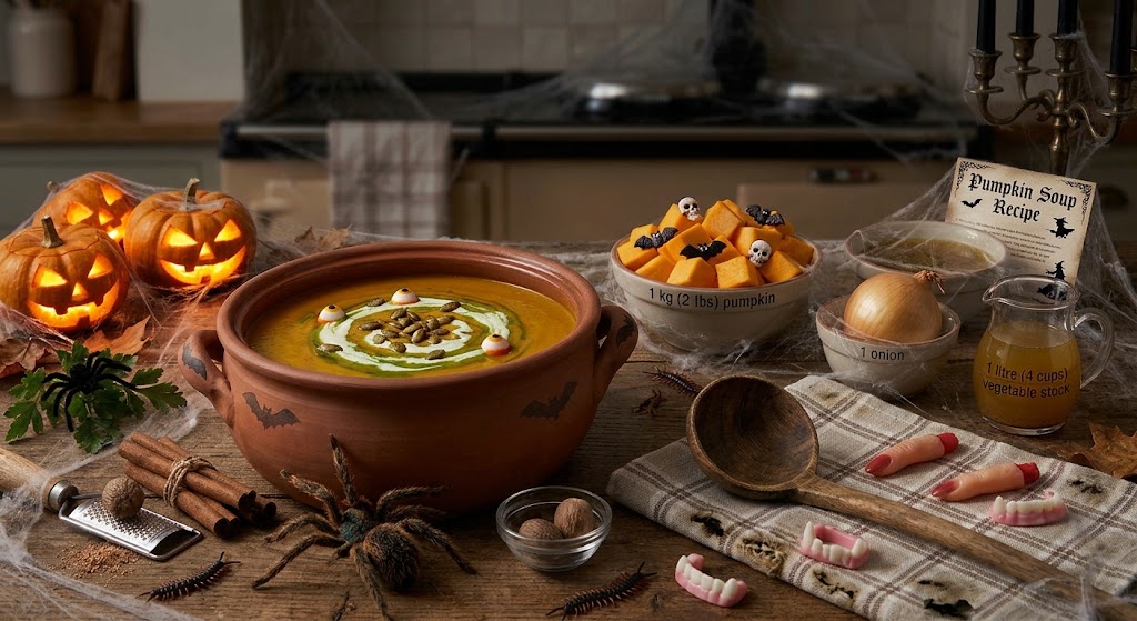 Post-Halloween Jack-o'-Lantern Pumpkin Soup — recipe by J_C